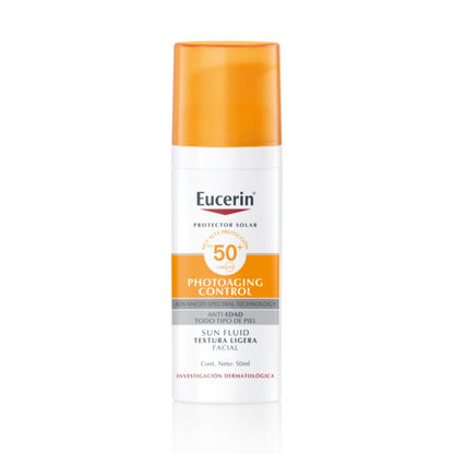EUCERIN Sun Face Photoaging control tono claro fps50+ 50ml (galeria oficial EUCERIN)