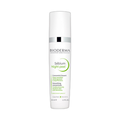 BIODERMA Sébium Night Peel 40 ml (fondo limpio)