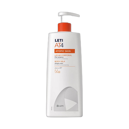 LETI AT4 Leche corporal 250ml (fondo limpio)