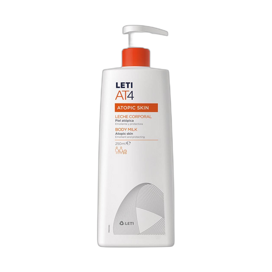 LETI AT4 Leche corporal 250ml (fondo limpio)