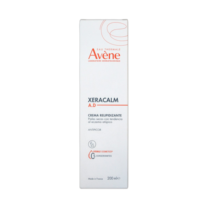 AVENE XERACALM A.D Crema Relipidizante 200ml (fondo limpio)
