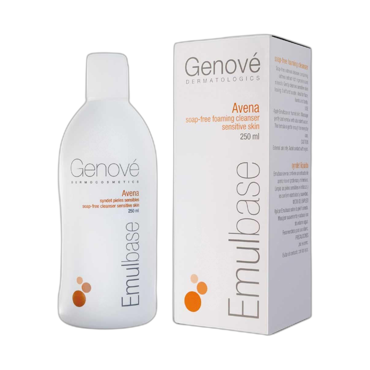 OUTLET GENOVÉ Emulbase avena 250ml (fondo limpio)