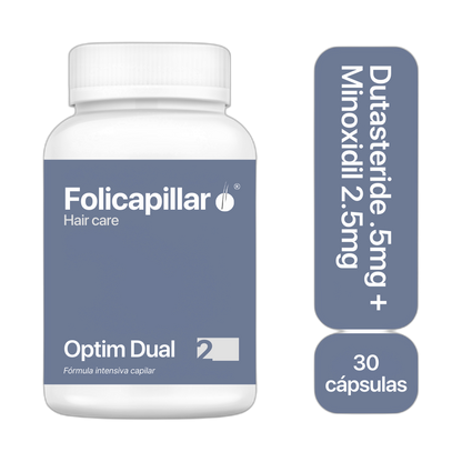 FOLICAPILLAR Duta 0.5mg + Minoxidil 2.5mg 30caps — tratamiento anticaída de FOLICAPILLAR | comprar en Supiel