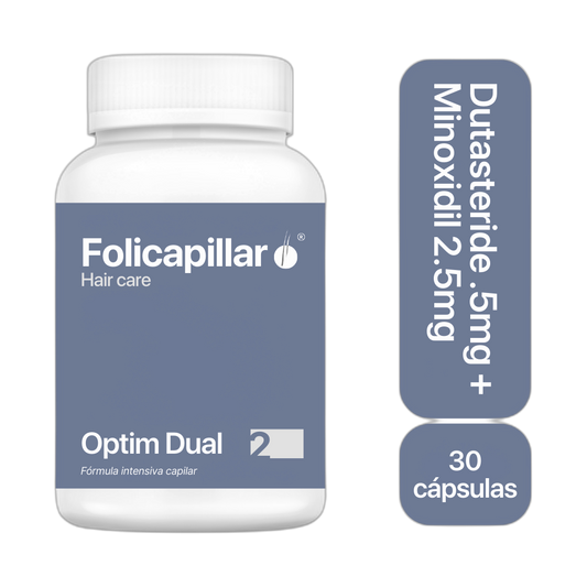 FOLICAPILLAR Duta 0.5mg + Minoxidil 2.5mg 30caps — tratamiento anticaída de FOLICAPILLAR | comprar en Supiel