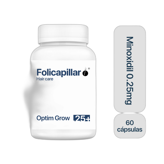 FOLICAPILLAR Minoxidil 0.25mg | 60 cápsulas — tratamiento anticaída de FOLICAPILLAR | comprar en Supiel