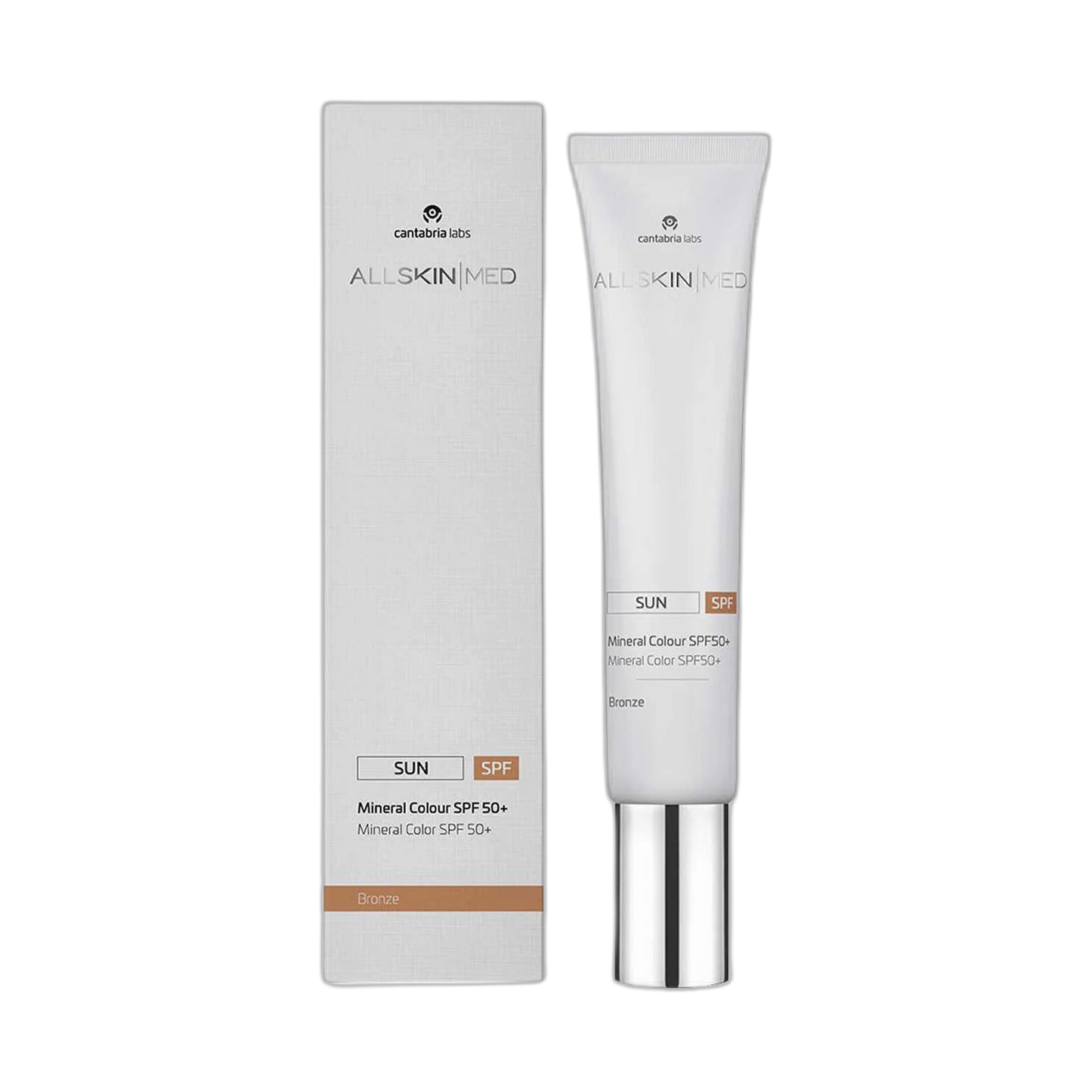 ALL SKIN MED Sun mineral FPS50 50ml (Color) (fondo limpio)