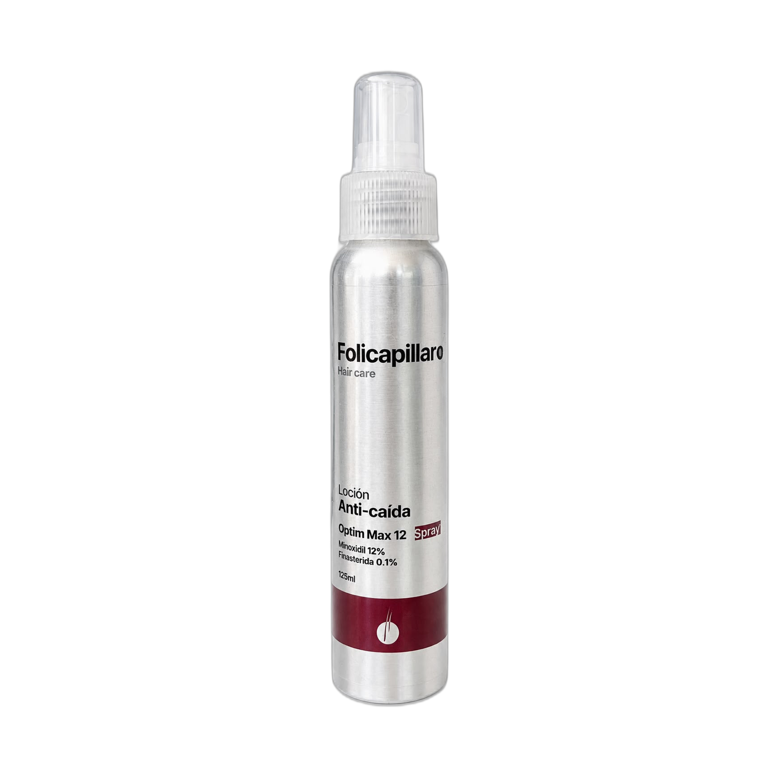 FOLICAPILLAR Minoxidil 12% + Finasterida loción 125ml (fondo limpio)