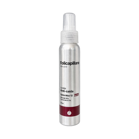 FOLICAPILLAR Minoxidil 12% + Finasterida loción 125ml (fondo limpio)