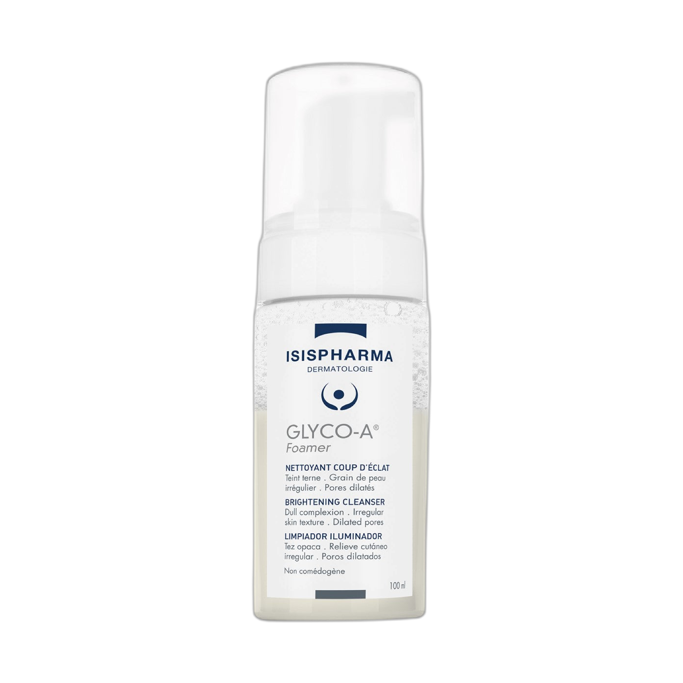 ISISPHARMA GLYCO-A Foamer 100ml (fondo limpio)