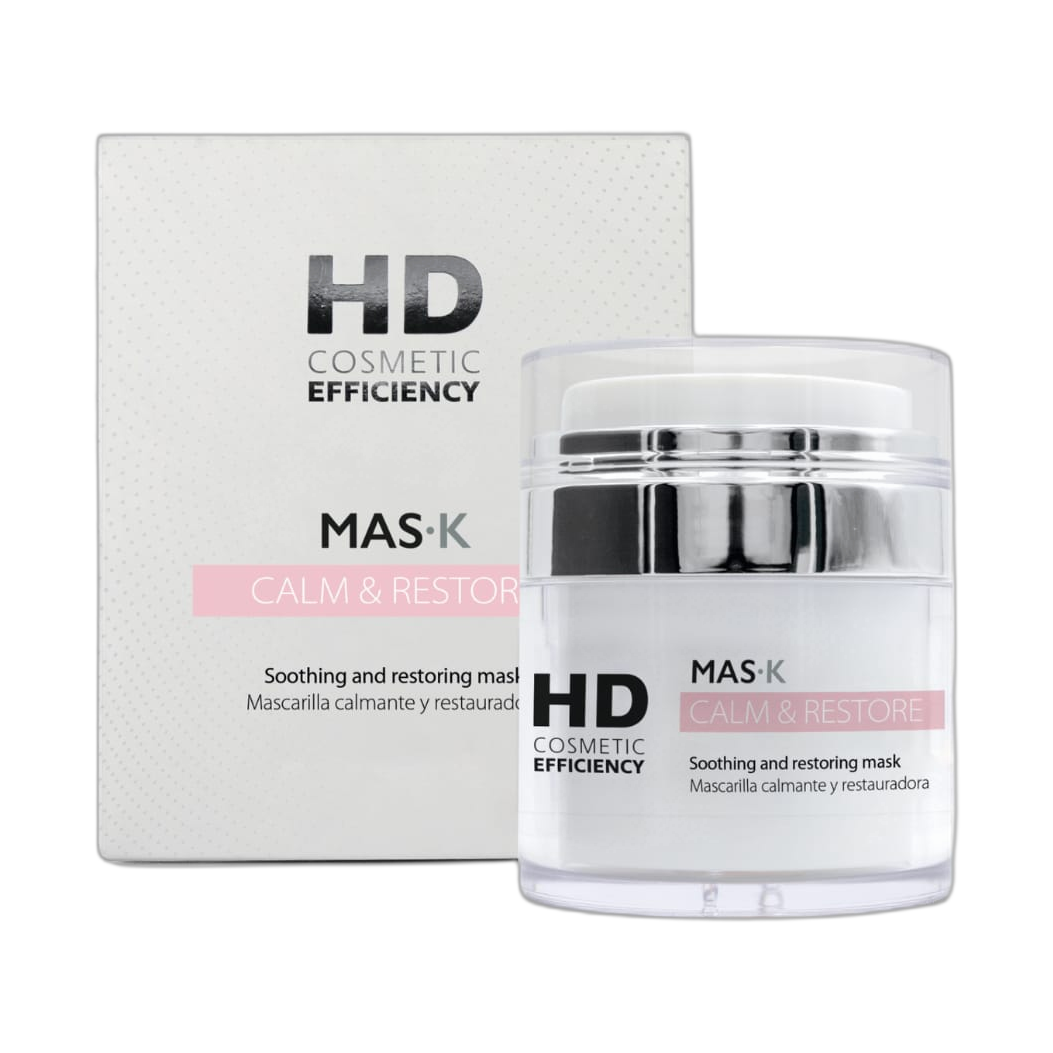 HD MAS·K CALM & RESTORE. 50 ml (fondo limpio)