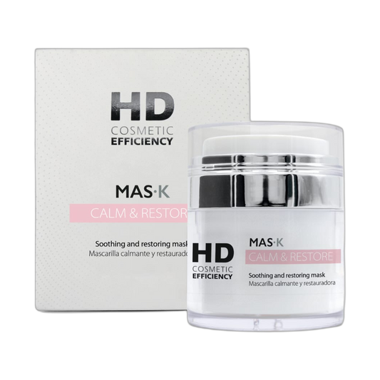 HD MAS·K CALM & RESTORE. 50 ml (fondo limpio)