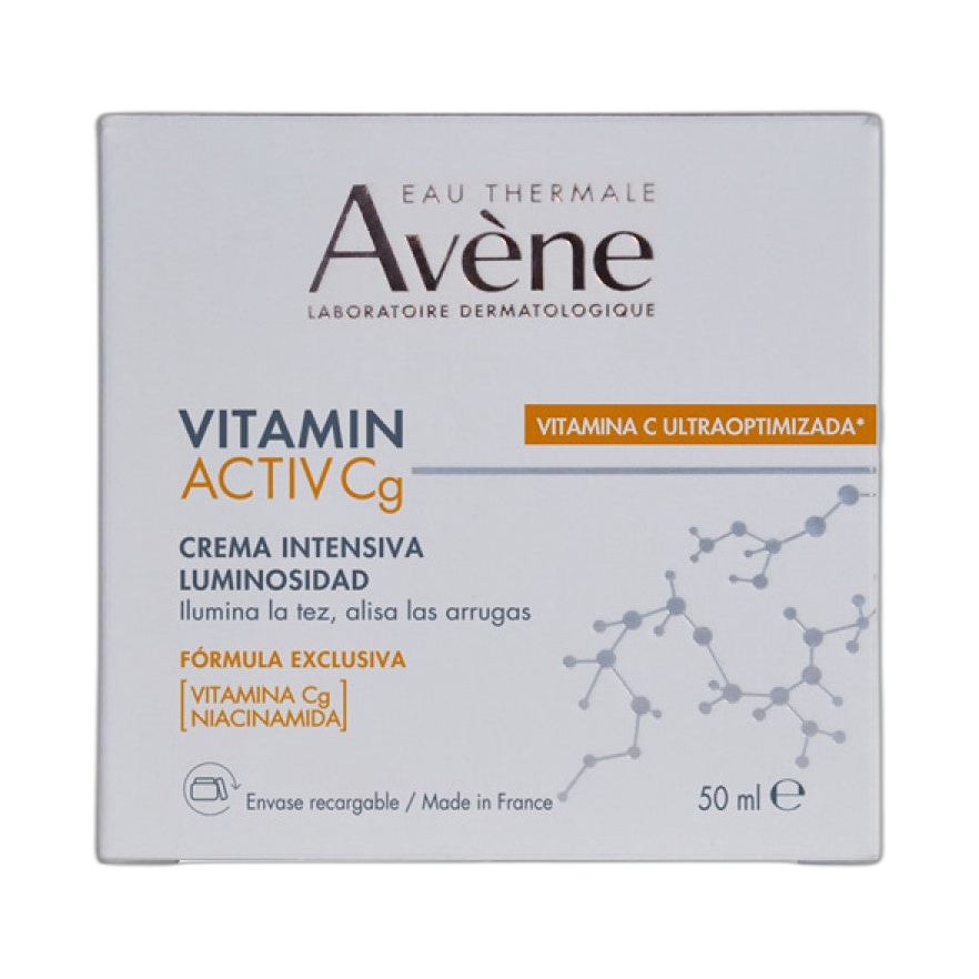 AVENE Vitamin ActivCg crema intensiva luminosidad 50ml (fondo limpio)