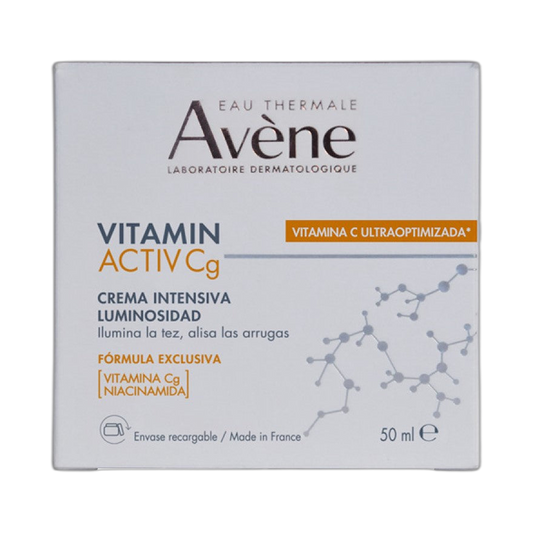 AVENE Vitamin ActivCg crema intensiva luminosidad 50ml (fondo limpio)