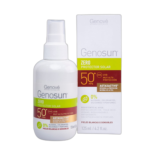GENOVÉ Genosun zero protector solar spray fps50+  125ml (fondo limpio)