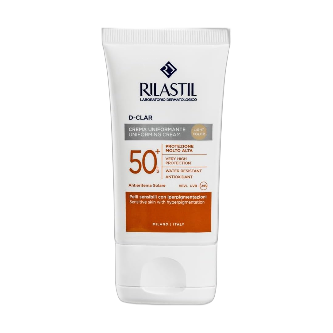RILASTIL D-CLAR UNIFORMING CREAM PPT SPF 50+ LIGHT 40M (fondo limpio)