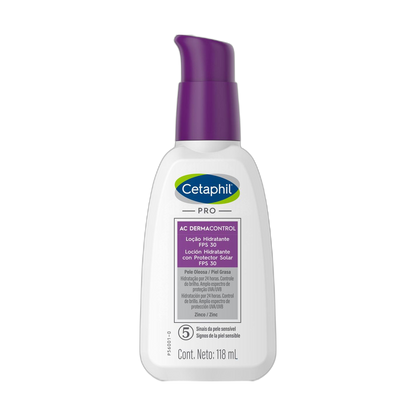 Cetaphil Pro AC control hidratante fps30 118ml (fondo limpio)