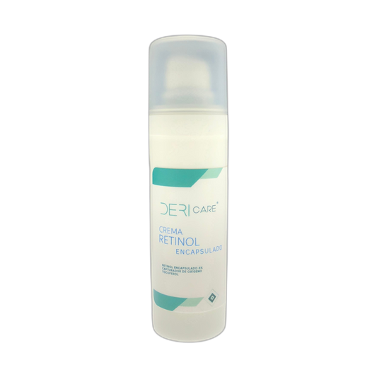 DERICARE Retinol 8% crema encapsulado (fondo limpio)