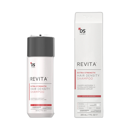 DS Revita Extra strength shampoo 205ml (fondo limpio)