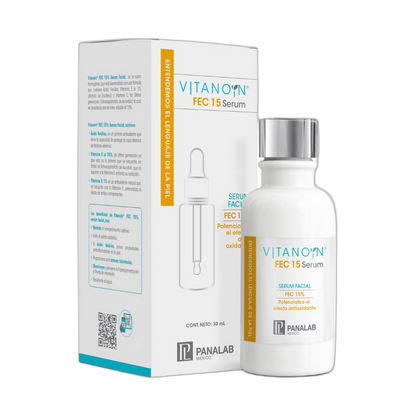 PANALAB Vitanoin FEC15% serum facial (fondo limpio)