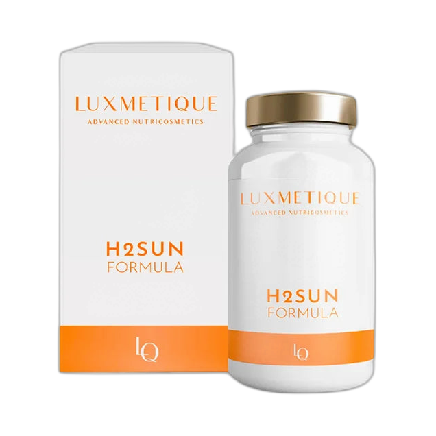 LUXMETIQUE Fotoprotector H2SUN 30 cápsulas (fondo limpio)