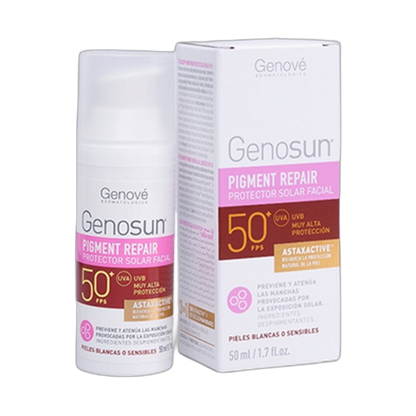 GENOVÉ Genosun pigment repair fps50+ 50ml (fondo limpio)