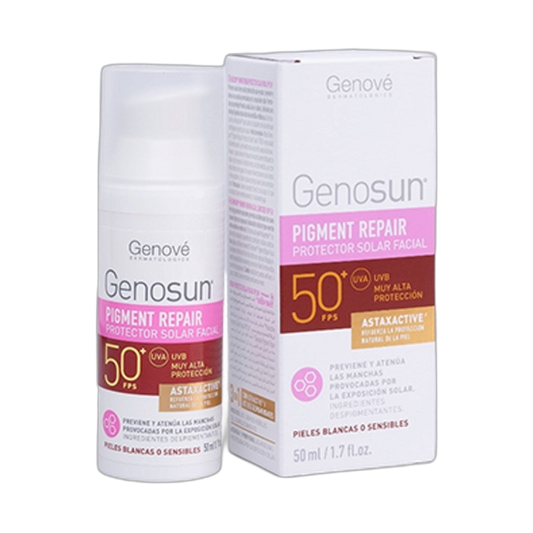 GENOVÉ Genosun pigment repair fps50+ 50ml (fondo limpio)