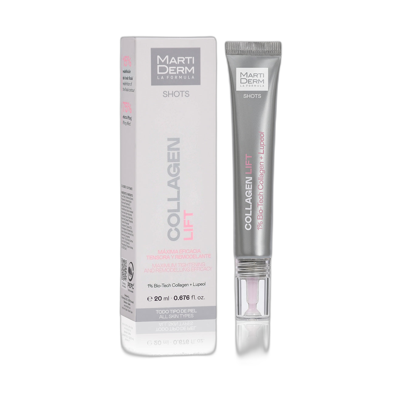 MARTIDERM Shot Collagen lift 20ml (fondo limpio)