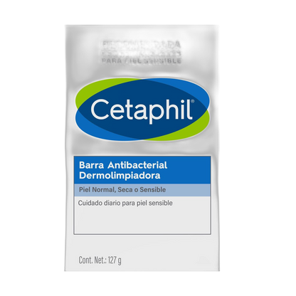 Cetaphil Antibacterial Barra 127g (fondo limpio)