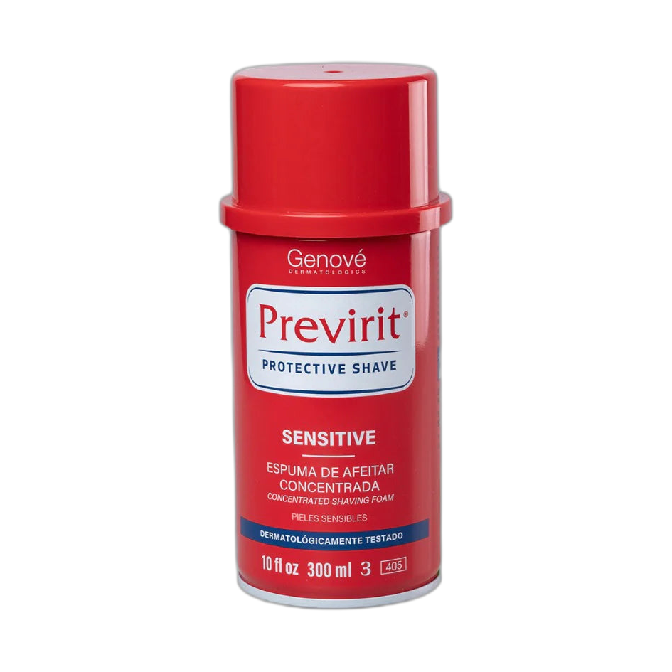 GENOVE Previrit Sensitive Espuma de Afeitar 300ml (fondo limpio)