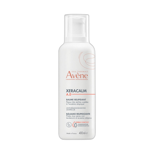 AVENE XERACALM A.D Bálsamo Relipidizante 400ml (fondo limpio)