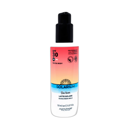 SOLARIUM FPS30 Sunscreen milk 150ml (fondo limpio)