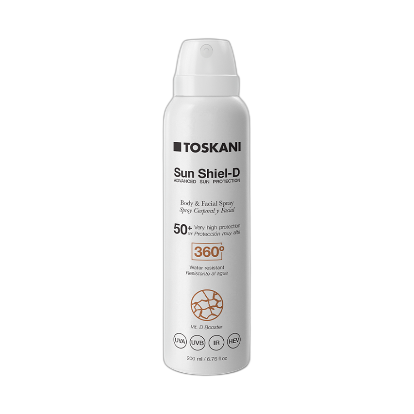TOSKANI Sun shiel-D Bruma 200ml (fondo limpio)