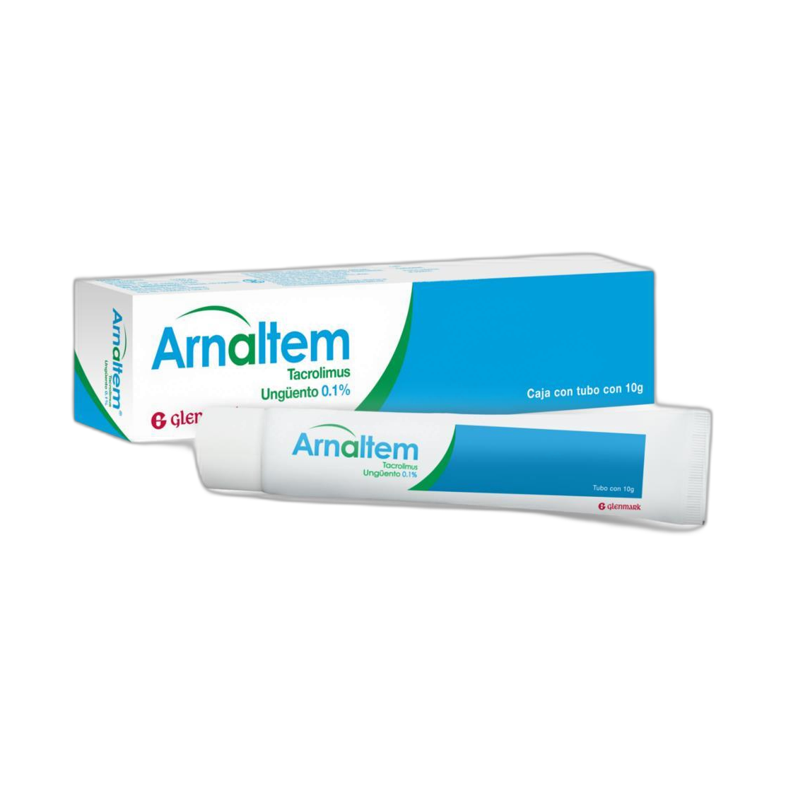 Glenmark Arnaltem Unguento 0.1% Tubo 10 G (fondo limpio)