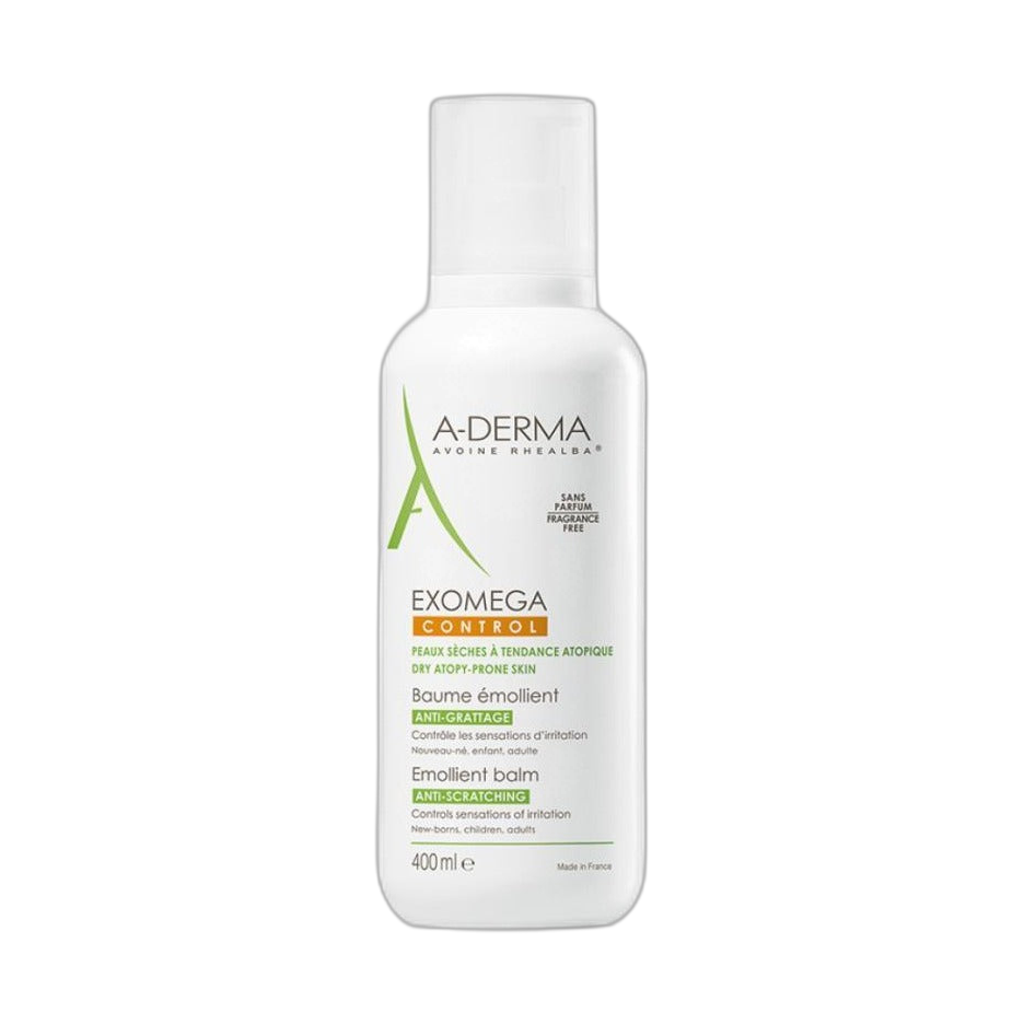 ADERMA Exomega control bálsamo 400ml (fondo limpio)