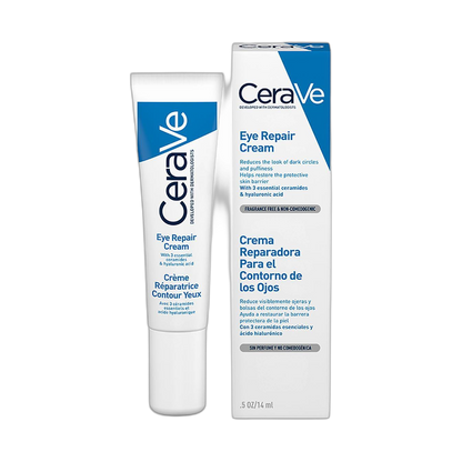 CERAVE Crema reparadora contorno de ojos 14ml (fondo limpio)