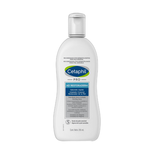 Cetaphil Pro AD control limpiador corporal 295ml (fondo limpio)