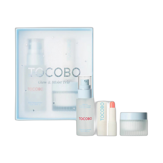 TOCOBO glow & moist trio 50ml (fondo limpio)