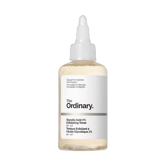 The Ordinary Tónico Exfoliante Glycolic Acid 7% 100ml (fondo limpio)