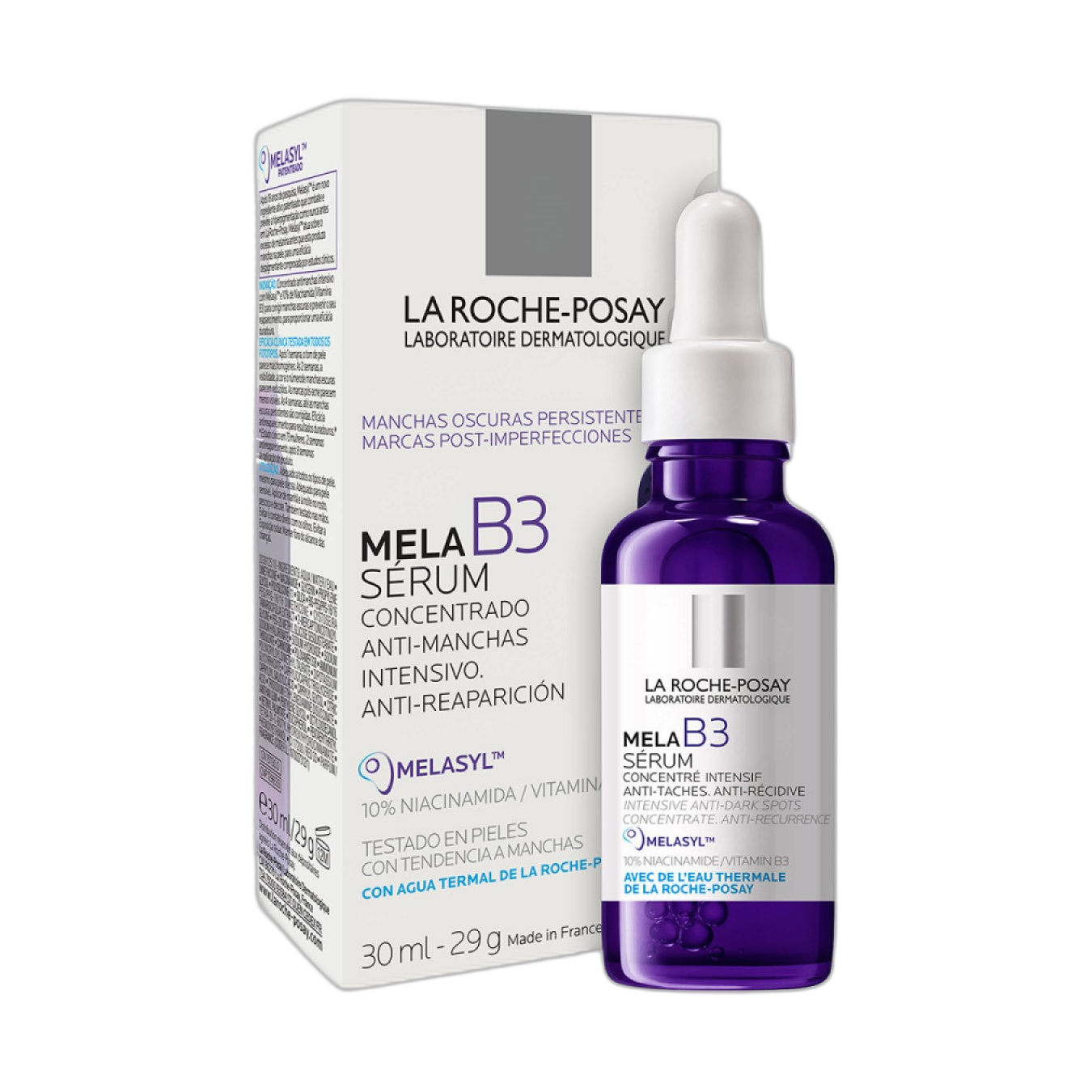 LRP MELA B3 Serum 30ml (fondo limpio)
