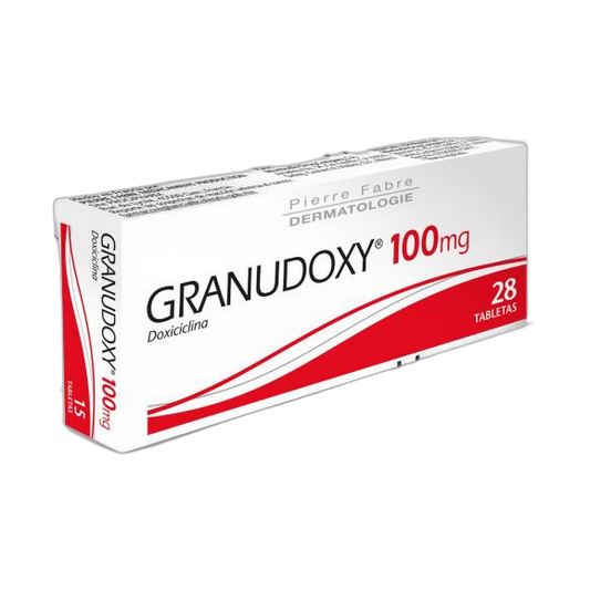 GRANUDOXY 100mg 28 tabs (fondo limpio)