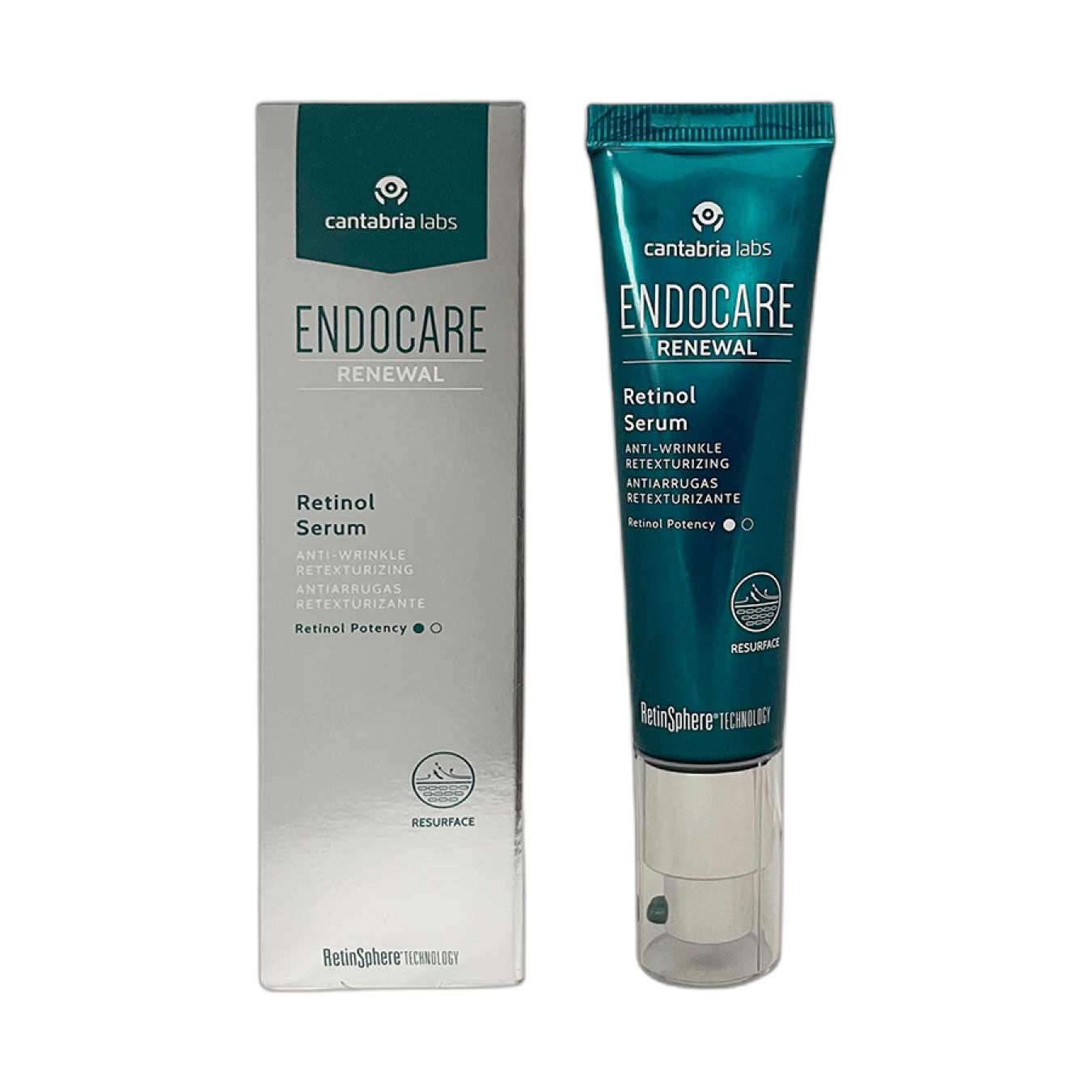 ENDOCARE renewal retinol serum 30ml (fondo limpio)