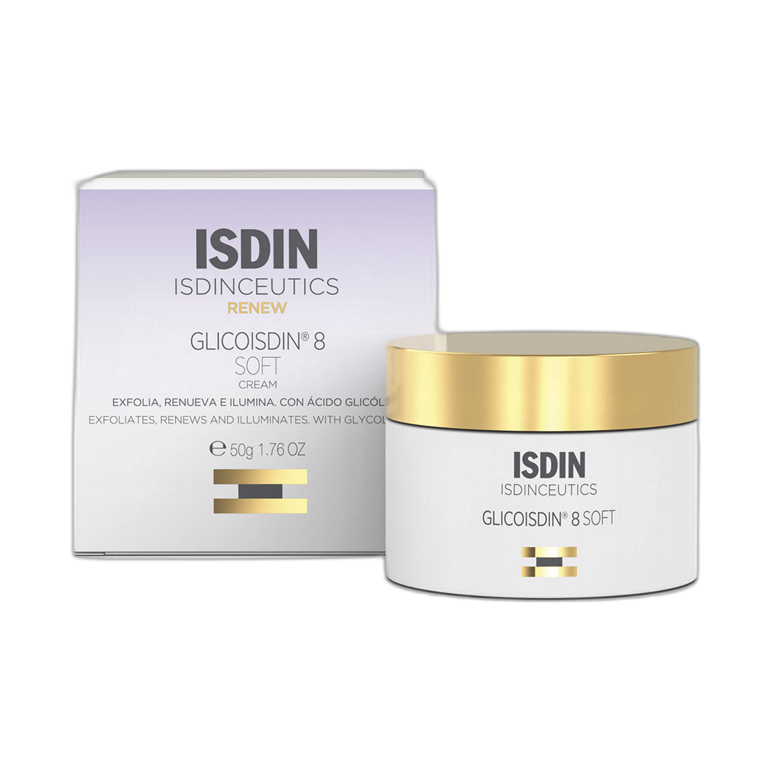ISDIN GLICOISDIN crema 8% 50ml (fondo limpio)