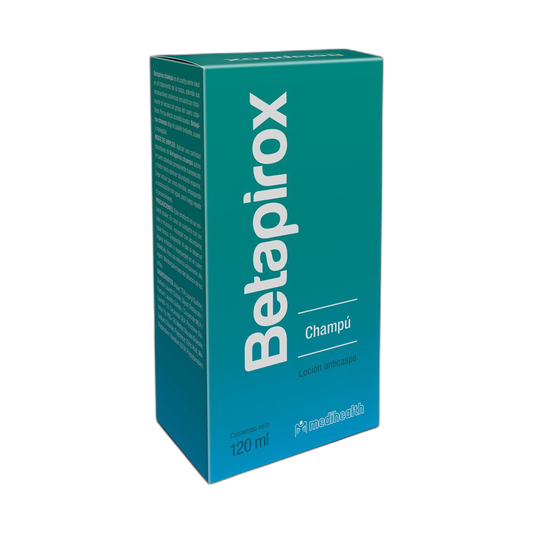 BETAPIROX Shampoo 120ml (fondo limpio)