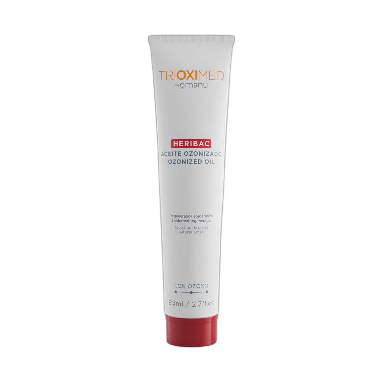 TRIOXIMED Heribac Aceite Ozonizado 80ml (fondo limpio)