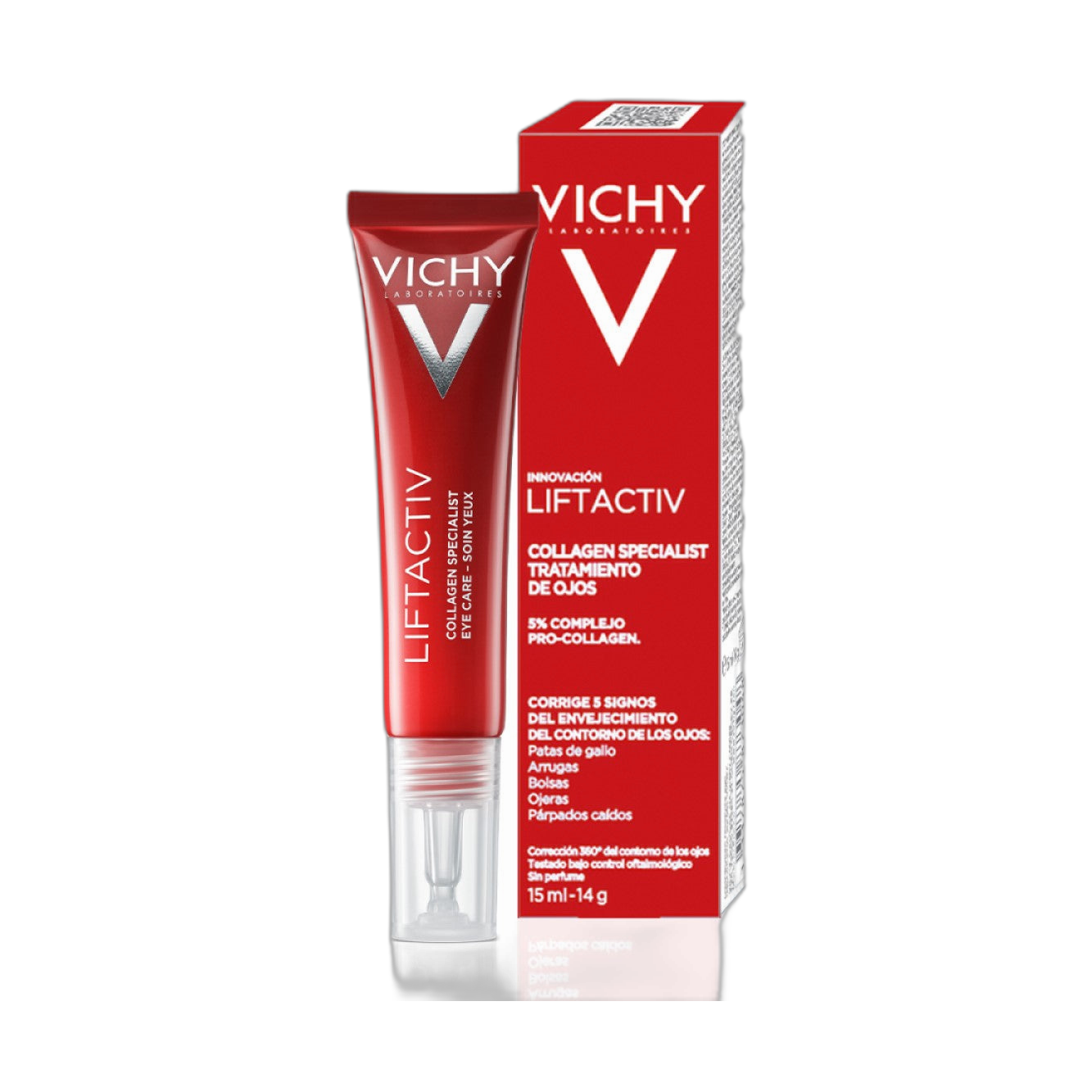 VICHY Liftactiv collgen ojos 15ml (fondo limpio)
