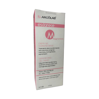 ARGOLAB Esclarece crema gel despigmentante 50ml (fondo limpio)