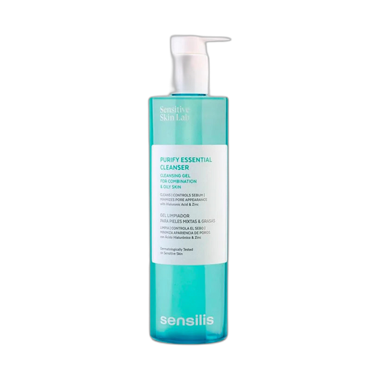 SENSILIS SENSITIVE SKINLAB Purify essential cleanser 400ml (fondo limpio)