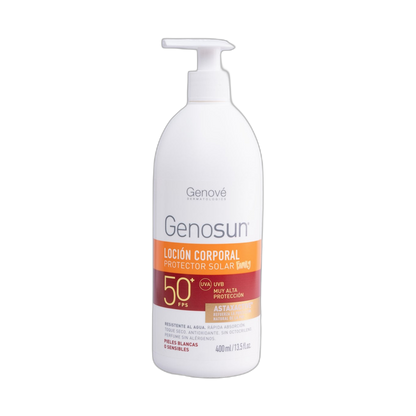 GENOVÉ Genosun loción corporal  family 400ml (fondo limpio)