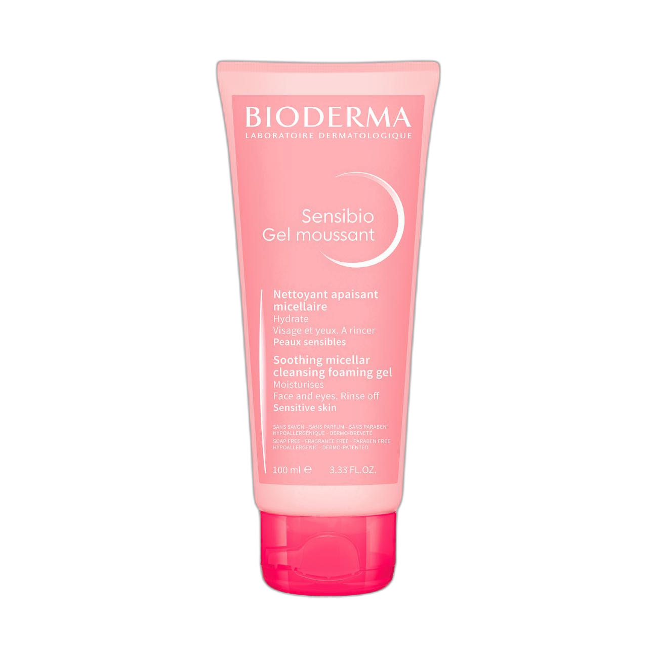 BIODERMA Sensibio Gel Moussant 100ml (fondo limpio)