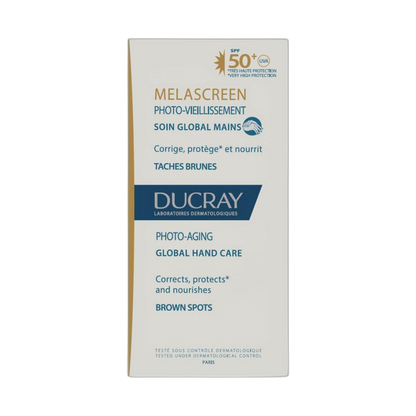 DUCRAY Melascreen anti fotoenvejecimiento spf50+ 50ml (fondo limpio)
